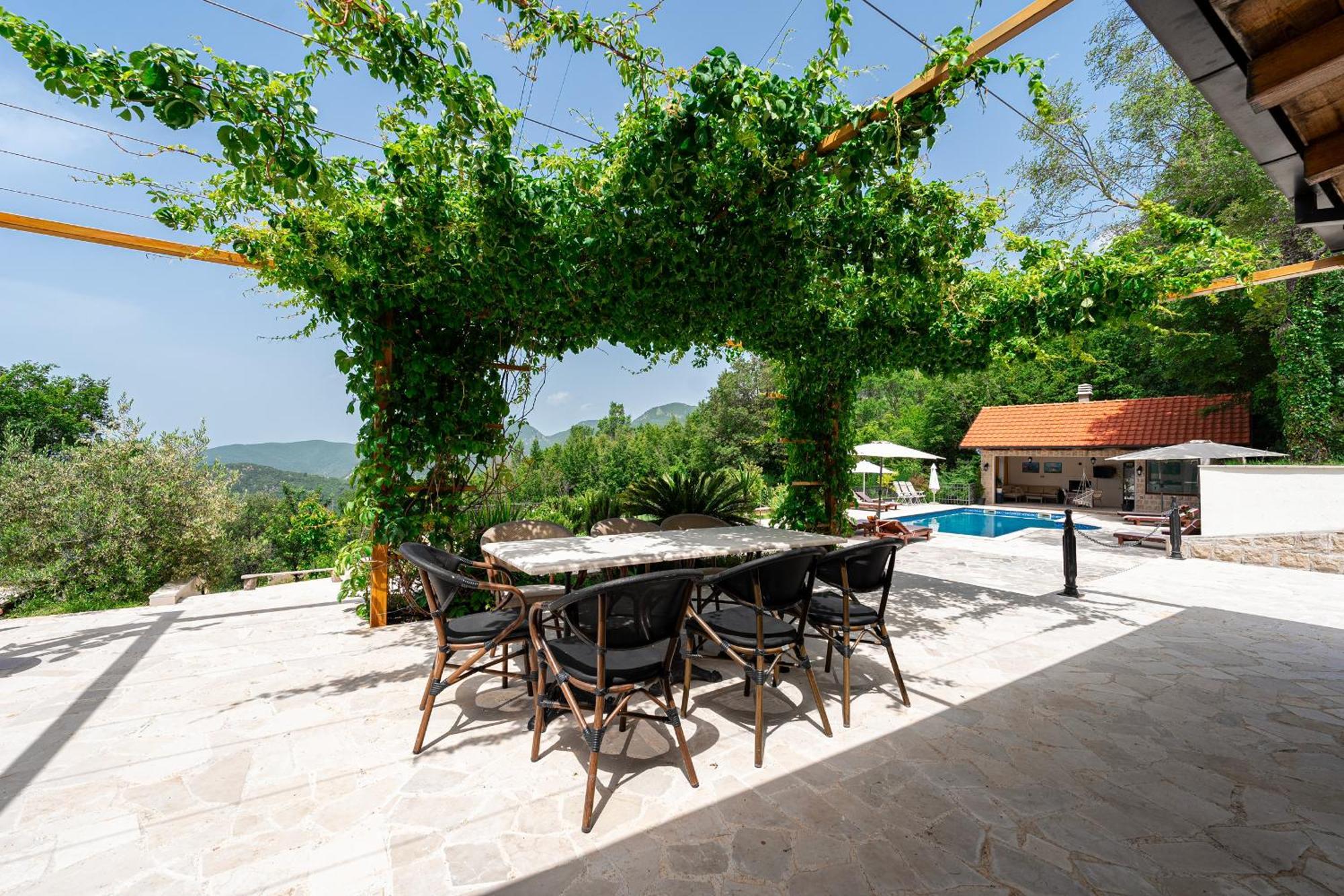 בודווה Sunset & Sunrise Villas In Stanisici-Two Villas With Common Pool מראה חיצוני תמונה